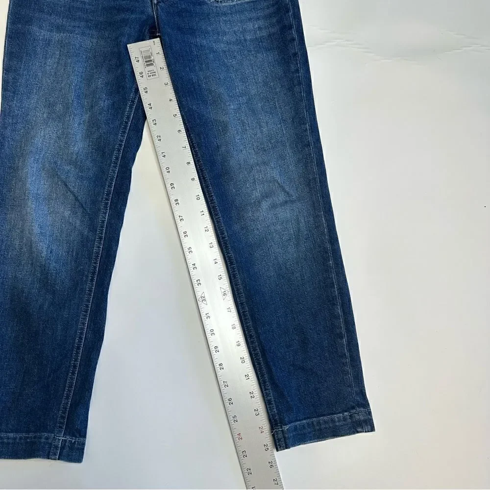 Pilcto & The Letterpress By Anthropologie Sz 25 High Rise Slim  Cropped